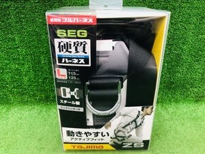 【新規格適合品】 未開封品 TAJIMA タジマ ハーネスZS 黒 墜落静止用器具 フルハーネス AZSL-BK ※Lサイズ