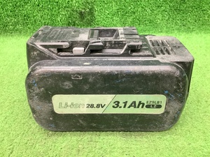 ①中古品 Panasonic パナソニック 28.8V 3.1Ah リチウムイオン電池パック LZタイプ EZ9L81