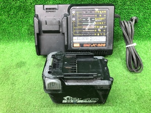 中古品 MAX マックス 25.2V 4.0Ah リチウムイオン電池パック JP-L92540A + 充電器 JC-928