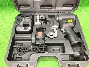 中古品 REX レッキス 10.8V 電動ツバ出し工具 RT20S ※バッテリー1個+充電器セット