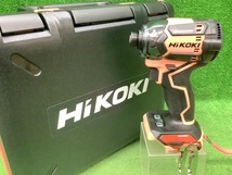 未使用品 HiKOKI ハイコーキ 36V コードレスインパクトドライバ WH36DC(NN) 限定色コーラルストーン ※本体+ケース_画像1