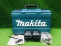 未使用品 makita マキタ 40Vmax 185mm 充電式チップソーカッタ CS001GRMX ※バッテリ2個+充電器セット_画像10