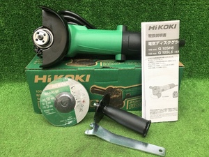 未使用品 HiKOKI ハイコーキ 100mm 細径 電気ディスクグラインダ G10SH6