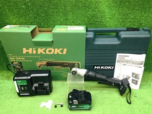②展示未使用品 HiKOKI ハイコーキ 18V コードレスコーナインパクトドライバ WH18DYA XPZ ※マルチボルトバッテリ1個+充電器セット