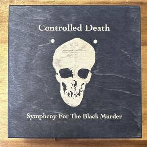 [未使用][即決][限定99] Controlled Death「Symphony For The Black Murder」木製BOX入りカセットテープ NOISE 山崎マゾ MASONNA マゾンナ