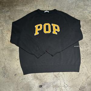 POPTRADINGCOMPANY ポップトレーディングカンパニー POP ニット SIZE.L 1251-343-0552【表参道t】