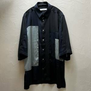  UJOH ウジョー MULTIPLE HALF SLEEVE SHIRT 半袖シャツ　切替シャツ　SIZE 2.M772-B53-905 【代官山05】