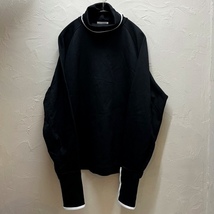 THE RERACS ザ リラクス 23AW RERACS TURTLENECK LONG SLEEVE ブラック系 【代官山05】_画像1