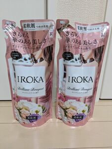 限定　花王　IROKA　ブリリアントブーケ　つめかえ用　480ml　2袋セット