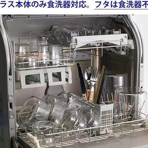 iwaki(イワキ) 耐熱ガラス 保存容器 グリーン 7個セット パック&レンジ PSC-PRN-G7の画像5