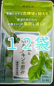 和漢の森　桑の葉&茶カテキンの恵み　１２袋