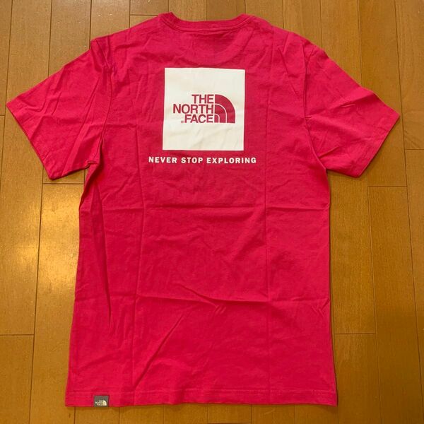 The North Face Boxlogo ザ　ノースフェイス　ボックスロゴ　半袖Tシャツ　新品タグき　ピンク　廃盤品