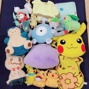① Pokemon soft toy set set sale Pikachu me scoop net n mold gon gong Pal toa cocos nucifera si ear kyu ho ge-tasheimichi collie ta