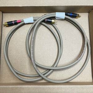 XLR-1 STRINGS CL2 UL 21 AWG E135294 75C RCA pin cable 1.2m 2 pcs set pair . through check ending sound out OK