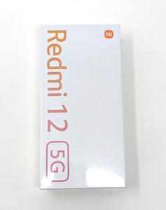 【新品未開封】 Redmi 12 5G 8GB/256GB ミッドナイトブラック MidnightBlack 黒 SIMフリー シムフリー