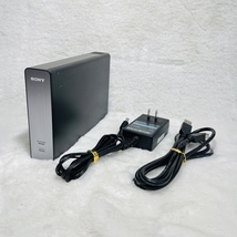 [240514-6T]【中古動作品】≪SONY/外付けHDD②≫HD-D2B/ハードディスクドライブ/ソニー _画像1