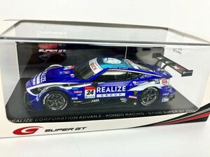 spark 1/43 SGT029 REALIZE CORPORATION ADVANZ-KONDO RACING-GT500 SUPER GT 2022 ミニカー