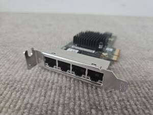 DELL純正 0T34F4 ギガビット対応 4ポートNIC PCI-Express QFE LAN Adapter Intel OEM