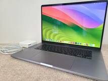 Apple MacBook Pro 16(2019, A2141) Core i7-9750H / 2.6GHz / RAM 16GB / SSD 1TB / スペースグレー / 充放電回数 : 134 [MC031]_画像2