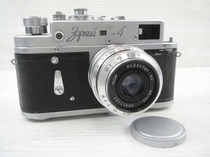 ♪ ZORKI ゾルキー フィルムカメラ Zorki-4 レンズ付き 旧ソ連製 ♪中古ジャンク品