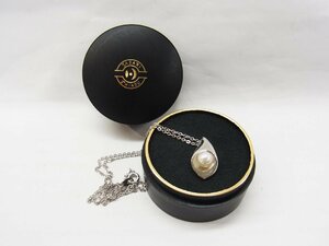 ■ TASAKI / 田崎真珠 ■　パール ネックレス　約40.5㎝ シルバー ■ 美品