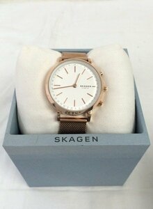 ☆☆SKAGEN スカーゲン　SKT1411　ハイブリッドスマートウォッチ　腕時計　レディース　 ローズゴールド☆USED品