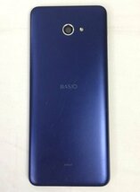 ☆☆KYOCERA 京セラ　BASIO4　KYV47　かんたんスマホ　au　判定〇　ロイヤルブルー　スマホ　携帯電話　本体のみ☆USED品_画像3