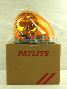 ♪PATLITE パトライト 流線型回転灯 HKFM-102-Y 黄 24V DC HKF00046♪未使用品2
