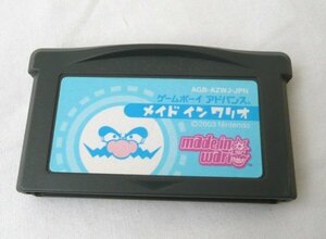 ☆☆GAME BOY ADVANCE ゲームボーイアドバンス　ゲームソフト 『メイド イン ワリオ』　動作OK！　GBA☆USED品