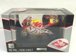 ☆☆GuiLoy　1/10スケール　HONDA NSR 500/Chris WALKER・Team Shell Advance Racing　ホンダ クリス・ウォーカー　ミニカー☆USED品