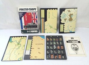 ☆☆エポック社 ワールドウォーゲーム　ドイツ戦車軍団　PANZER CORPS　シリーズ7　ボードゲーム☆ジャンク品