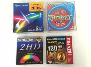 * floppy disk FUJIFILM 3.5 -inch 2HD 10 sheets pack /+1 sheets /maxell Drive for 120MB/ Mitsubishi chemistry 2HDV10SM 10 sheets together set * unopened goods 