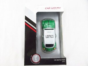 ◆◆USBタイプ クリックカーマウス VW BEETLE TAXI グリーン◆未開封品？ M5131