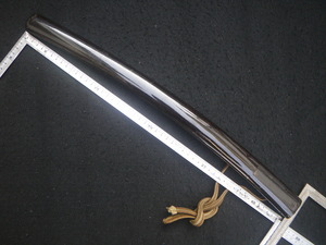 ジャンク　鞘　全長508㎜　刀装具　日本刀　さや　拵　塗り　武具　刀剣　