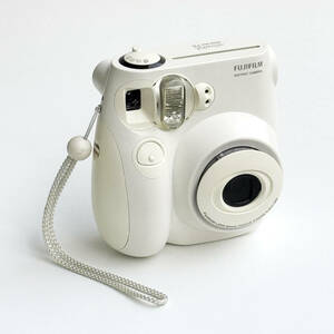 FUJIFILM 富士フイルム チェキ インスタントカメラ cheki instax mini 7S ホワイト ポラロイド 動作確認済