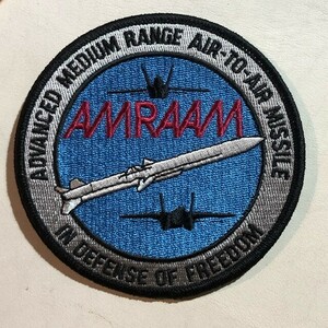 米海軍 ミサイルパッチ (AMRAAM)