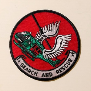 米軍 ヘリコプターパッチ(SEARCH AND RESCUE)