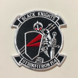 米海軍 VFA-154 "BLACK KNIGHTS" スコードロンパッチ