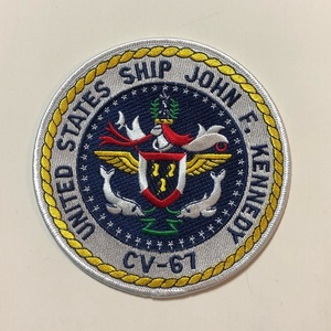 米海軍 CV-67 USS JOHN F. KENNEDYパッチ