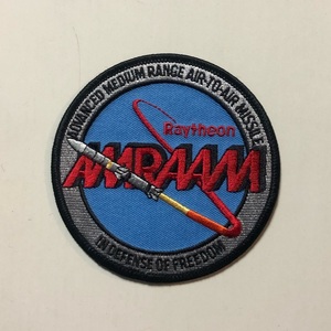 米海軍 ミサイルパッチ (AMRAAM Raytheon)