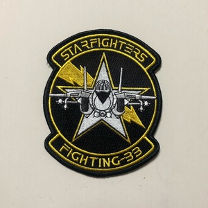 米海軍 VF-33 "STARFIGHTERS" スコードロンパッチ(F-14)