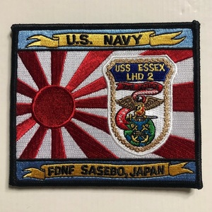米海軍 LDH-2 USS ESSEX FOREIGN REGIONパッチ