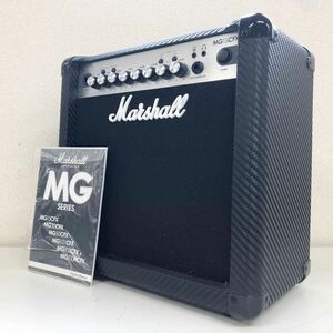 【F3】 Marshall MG-15CFX ギターアンプ 動作品 説明書付き マーシャル エレキギター コンボ 1901-86