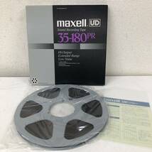 【A-3】 Maxell 35-180PB オープンリールテープ マクセル made in japan 1865-101_画像1