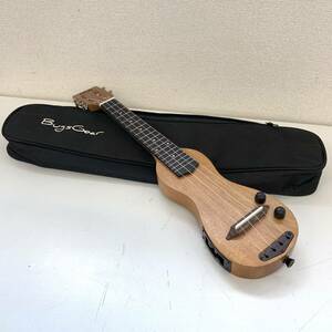 [R0] BugsGear PE-MH ukulele Eleuke concert ukulele electro ukulele silent ukulele 1896-12