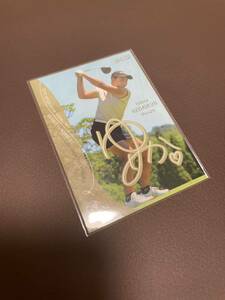 EPOCH 2024 JLPGA 日本女子ゴルフ協会オフィシャルトレーディングカード　ROOKIES&WINNERS 小林夢果　プロモーションカード　サインカード