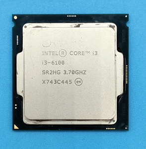  【動作確認済み！】インテル/i3-6100（SR 2HG 3.70GHZ）/第6世代/プロセッサー/CPU★0529-07 