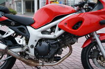 ◆◇配送のみ!! SV 400S H13年式 外装状態良く走りも快調!! 安心のノーマル車両!! 赤 タイヤ山あり!! 埼玉～関東近県即日自社配送可!!_画像8