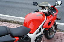 ◆◇配送のみ!! SV 400S H13年式 外装状態良く走りも快調!! 安心のノーマル車両!! 赤 タイヤ山あり!! 埼玉～関東近県即日自社配送可!!_画像9