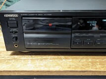 KENWOOD 3ヘッドカセットデッキKX-7030 ジャンク_画像2